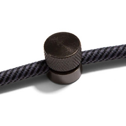 Creative Cables Μεταλλικό Στήριγμα Τοίχου Sare για υφασμάτινο Καλώδιο - σετ 2 τεμαχίων - Ανθρακί - Creative Cables - FCM01CFx2