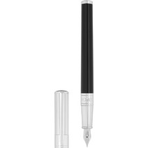 S.T.Dupont Initial Black/Chrome Πένα/ Fountain Pen 270201