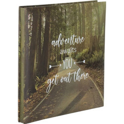Άλμπουμ Φωτογραφιών Δάσος Adventure Awaits You Get Out There 27x28.7cm - 15Φ