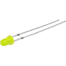 LED 3mm Yellow Diffused