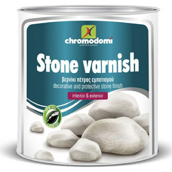 Chromodomi Stone Varnish Διάφανο 0.75lt