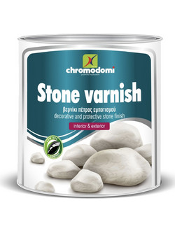 Chromodomi Stone Varnish Διάφανο 0.75lt