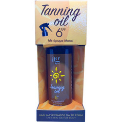 AG Pharm Λάδι Μαυρίσματος Σώματος SPF6 150ml