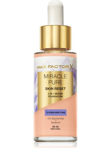 Max Factor Miracle Pure Skin Reset Fair Cool Liquid Make Up 30ml