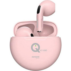 Aiwa ATX80Q/PI Ακουστικά Bluetooth Earbud Pink