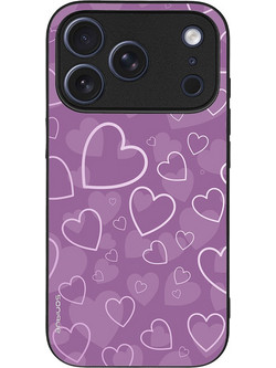 Sonique Heart Series Cover Violet (iPhone 17 Pro)