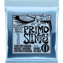 Ernie Ball 2212 Σετ 6 Χορδές Ηλεκτρικής Κιθάρας Nickel Plated Steel 95-44"