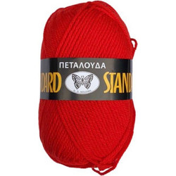 Μαλλί για πλέξιμο STANDARD 100% Ακρυλικό - 42 Κόκκινο