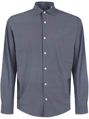 SEINSE Πουκάμισα CAMICIA M/L CI1071SS - BLACK