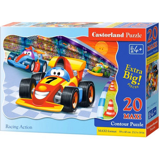 Παιδικό Puzzle Castorland Maxi Racing Action 20 Κομμάτια