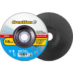 Δίσκος λείανσης σιδήρου Cresman 230X6mm