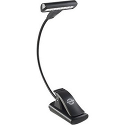 12247 Gooseneck φως τύπου Τ, με 1x8 LED (4.200 lux) και δυο βαθμίδες φωτεινότητας, χρώματος μάυρου