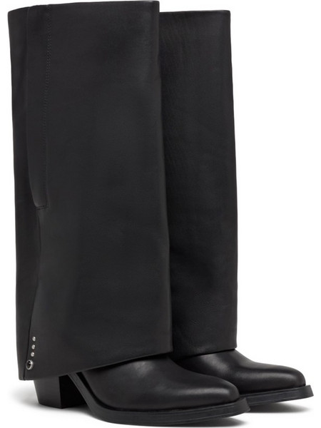 ASH 'JACKSON' ΔΕΡΜΑΤΙΝΕΣ ΜΠΟΤΕΣ ΓΥΝΑΙΚΕΙΕΣ FW24-M-139409-004-BLACK (BLACK)