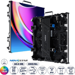 GLOBOSTAR(R) CRYSTALPIX 41039 Κυρτή Οθόνη Video Wall P1.95 GOB Καμπίνα 50x50cm LED 160W 3840Hz 65536 Dots 800cd/m Nits AC 220-240V Εσωτερικού Χώρου IP31 Full Color S1/32 14Bits - Κάρτα NovaStar A8S-N+