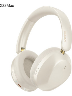Dudao X22 Max Ενσύρματα & Ασύρματα Bluetooth Ακουστικά On Ear Μπεζ