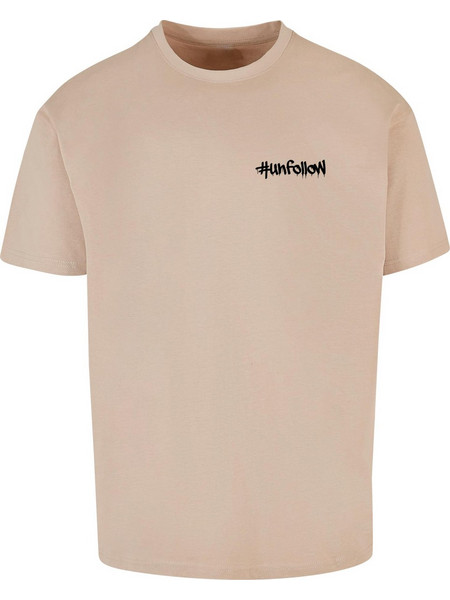 Unfollow front X Oversize Tee wet sand