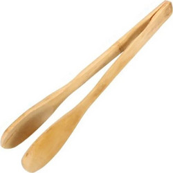 Λαβίδα Κουζίνας Ξύλινη Bamboo 30cm