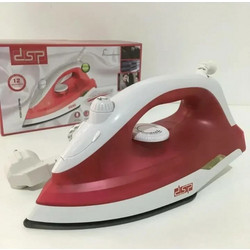 Dsp KD-1002 Red Σίδερο Ατμού 1500W με Κεραμική Πλάκα