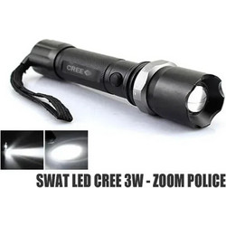 Police Swat HOD-SWAT3W Επαναφορτιζόμενος Φακός Led 500lm