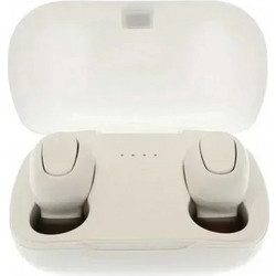 TWS Y33 Ακουστικά Bluetooth In Ear Ανθεκτικά στο Νερό White