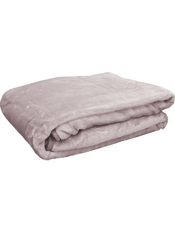 Κουβέρτα Βελουτέ 10 Sand Anna Riska Ημίδιπλο 160x220cm Πολυέστερ