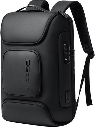 Bange 7216 Plus Αδιάβροχο Αντικλεπτικό Backpack Laptop 15.6" Black
