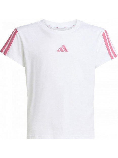 Adidas Παιδικό T-Shirt Κοντομάνικο Λευκό Ροζ JY4973