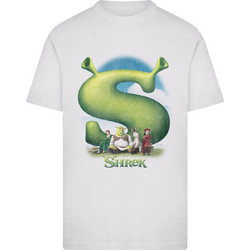 Shrek Distressed Poster Tee white
