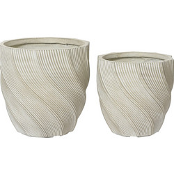 ΣΕΤ 2 ΤΜΧ ΚΑΣΠΩ ΕΚΡΟΥ ΜΠΕΖ FIBRE CLAY Δ28ΧΗ38ΕΚ.KAEMINGK-859495