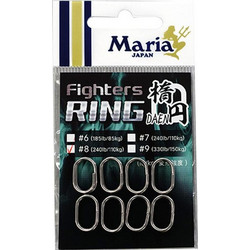 Maria Fighters Ring DAEN - Κρικάκια Οβάλ Split Ring - 5-2