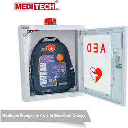 Meditech AED Cabinet - Επιτοίχιο Ερμάριο Απινιδωτή με Συναγερμό