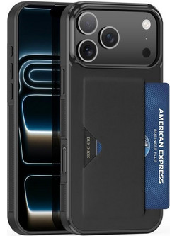 Θήκη TPU PU & PC Dux Ducis Apple iPhone 18 Pro Max/ 17 Pro Max Pocard Μαύρο N69707