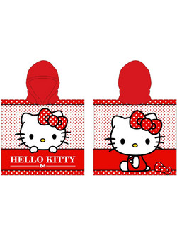 Sanrio Hello Kitty Πόντσο Θαλάσσης Microfiber