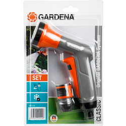 18312-33 Πιστόλι Νερού Σήτα Gardena - Σετ με Ταχυσύνδεσμο STOP