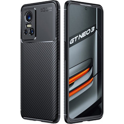 Ancus Autofocus Shock Proof Back Cover Black (Realme GT Neo 3 5G)