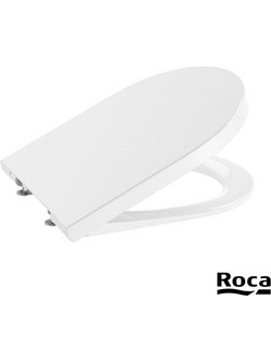 Roca Supralit Καπάκι Λεκάνης Οβάλ Πλαστικό Soft Close Λευκό A80152200B