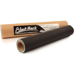 LeMark BM600BK7.57 BlackMark Foil Matt Black Wrap 600mm X 7.57m - LeMark