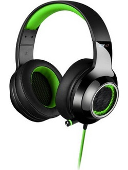 Edifier V4 Gaming Headset Over Ear Black Green