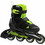 Rollerblade Microblade Inline Αυξομειούμενα Rollers Παιδικά Μαύρα Πράσινα 43.072219