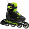 Rollerblade Microblade Inline Αυξομειούμενα Rollers Παιδικά Μαύρα Πράσινα 43.072219 Rollerblade Microblade Inline Αυξομειούμενα Rollers Παιδικά Μαύρα Πράσινα 43.072219