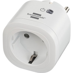 Μονόπριζο Smart Brennenstuhl Connect WA 3000 XS01 - WiFi - Χρονοδιακόπτης - IP20 - Λευκό 150152