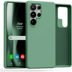 Mercury Silicone Back Cover Green (Samsung Galaxy S25 Ultra)