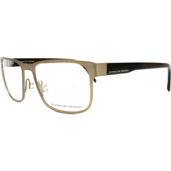 Porsche Design P8291 D Γυναικείος Σκελετός Γυαλιών Οράσεως Κοκάλινος Μεταλλικός Χρυσός Μαύρος