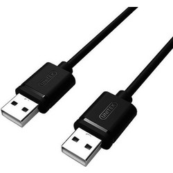 Unitek USB 2.0 Cable USB-A male - USB-A male 1.5m Y-C442GBK