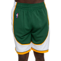 Mitchell & Ness NBA Seattle Supersonics Αθλητική Ανδρική Βερμούδα Λευκή SMSHGS18254-SSUDKGN