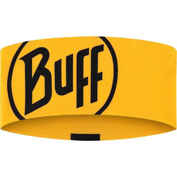 BUFF - COOLNET UV WIDE HEADBAND LOGO YELLOW