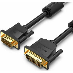 Vention DVI (24+5) σε VGA Καλώδιο 3M Black (EACBI)