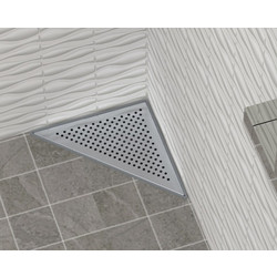 Σιφώνι Δαπέδου Γωνιακό MaxiFlow Line Standard 24x24x33cm 1253210KLS