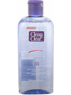 Johnson's Blackheads Clean & Clear Toner Λοσιόν Τόνωσης Προσώπου για Ακμή 200ml