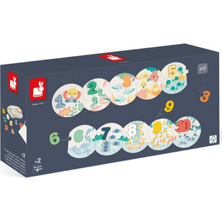 Παιδικό Puzzle JANOD Οι Πρώτοι Μου Αριθμοί 10 Κομμάτια